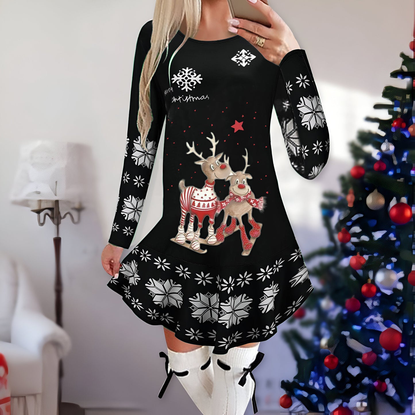 Malina | Festliche Eleganz Mini-Kleid (Saison 2)