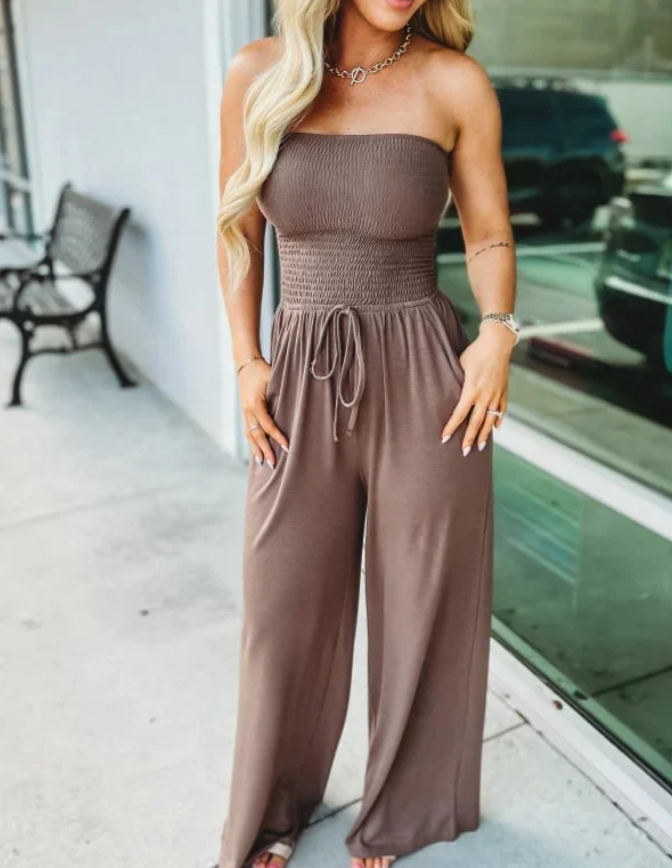 Horst - Bequemer Jumpsuit mit weitem Bein