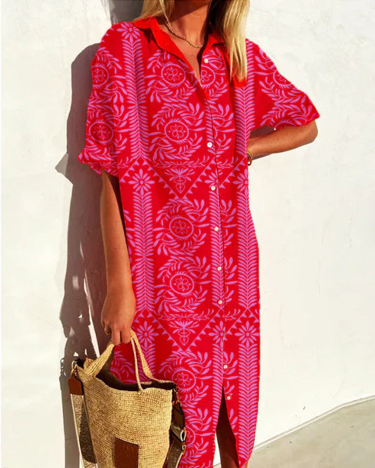 Henriette - Boho Maxi mekko