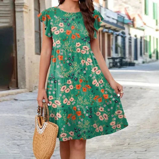 Esra - Kleid Mit Blumenmuster
