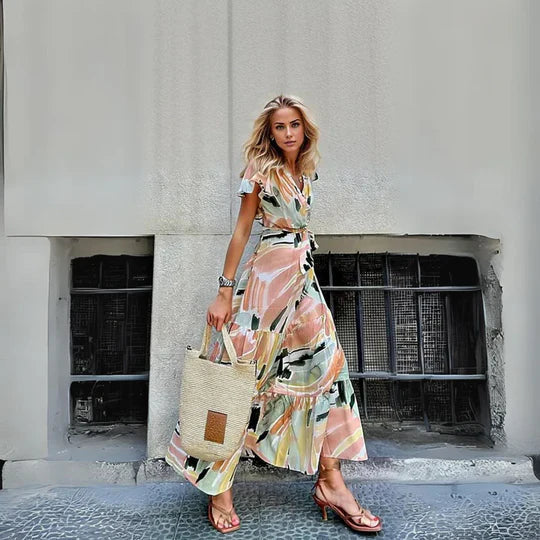 Geba - Elegantes Print-Kleid