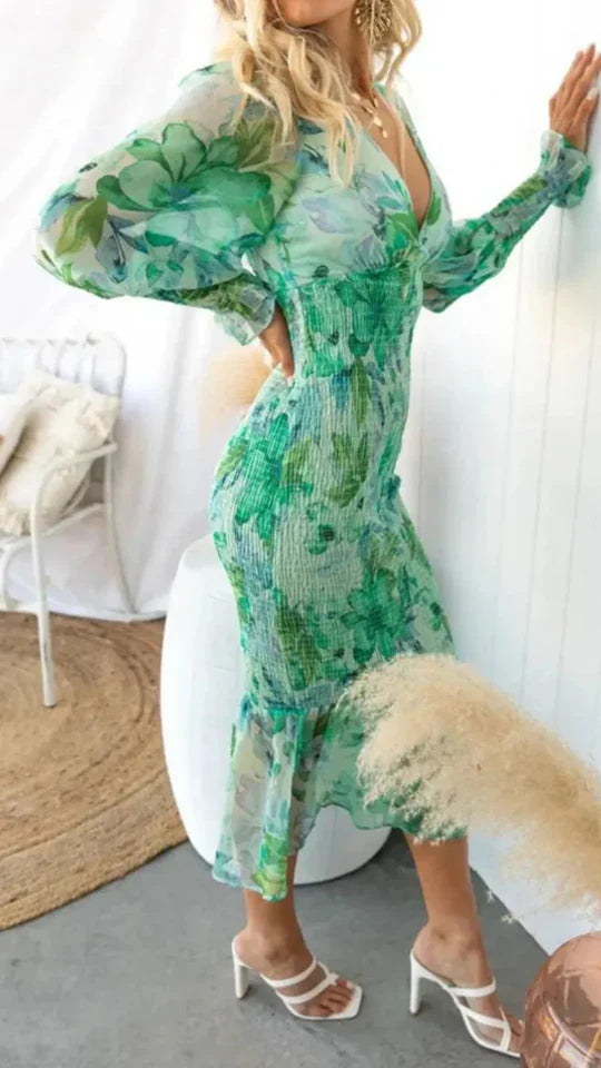 Zamira - Kleid Mit Blumenmuster