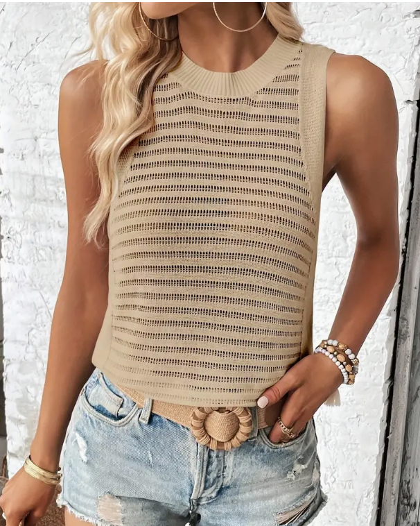 Tirza - Tank-Top mit Rundhalsausschnitt