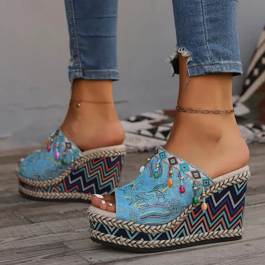 Irene - Keilsandalen Für Frauen