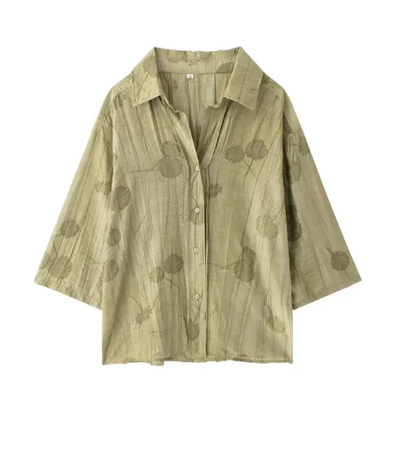 Berit - Trafza Luxury Casual Tencel Jacquard