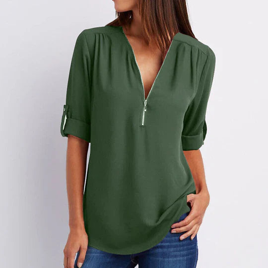 Roswitha - Bequemes Lockeres Top