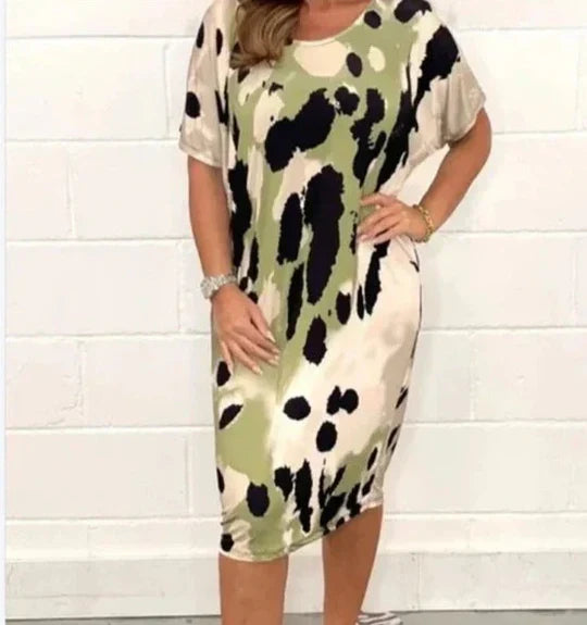 Karly - Freizeitkleid Mit Leopardenmuster