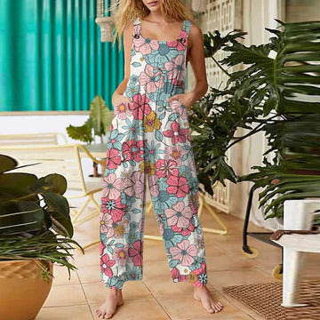 Galatea - Jumpsuit mit Blumenmuster für Frauen