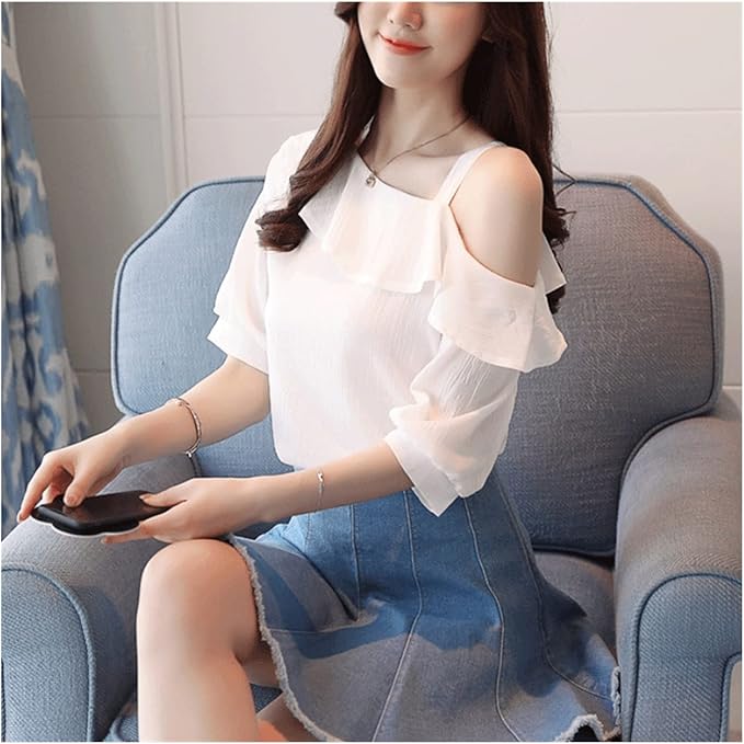 Lovely - Blusas Mujer De Moda 2023 Sommer Damenblusen