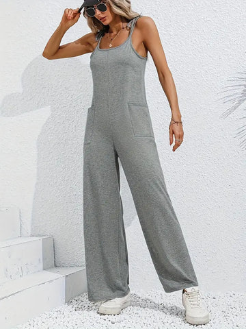 Nandini - Gestrickter lässiger Jumpsuit
