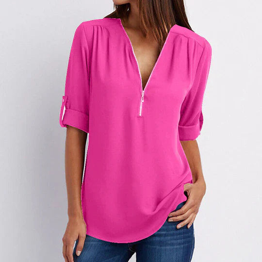 Roswitha - Bequemes Lockeres Top
