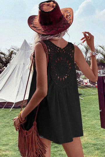 Ricarda - Ärmelloses Boho-Top