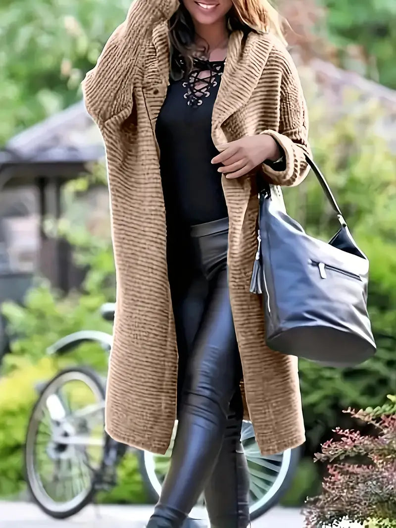 Harper - Robuster Langärmeliger Cardigan