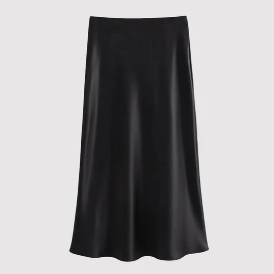 Bytzel - Langer Satin-Rock