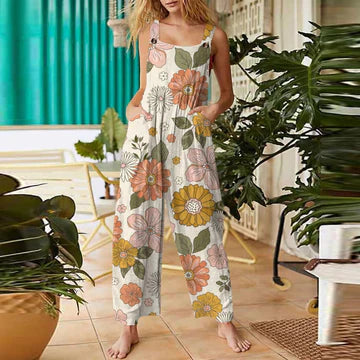 Galatea - Jumpsuit mit Blumenmuster für Frauen