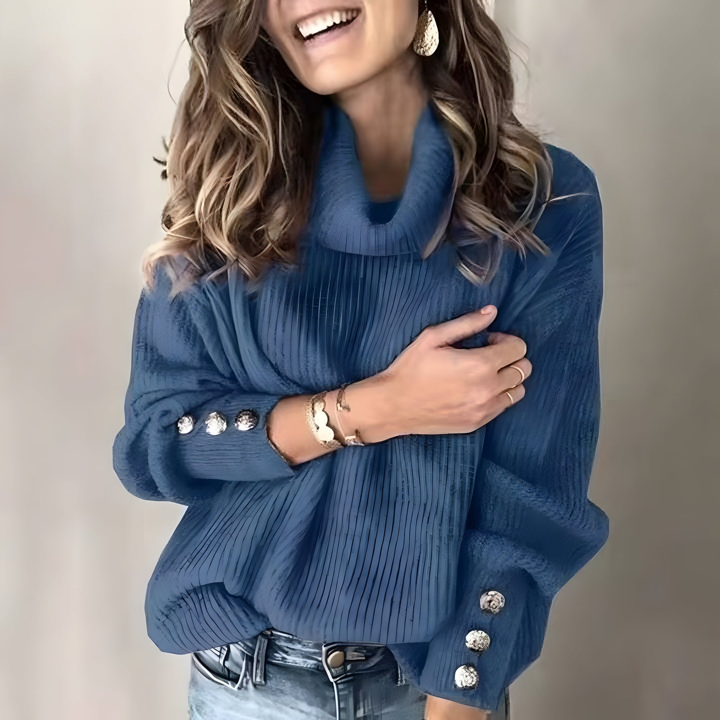 Lakyn | Elegantes Damen-Turtleneck mit stilvollen Details