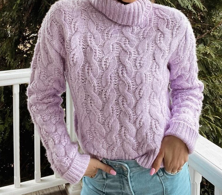 Sophia - Lila Strickpulli