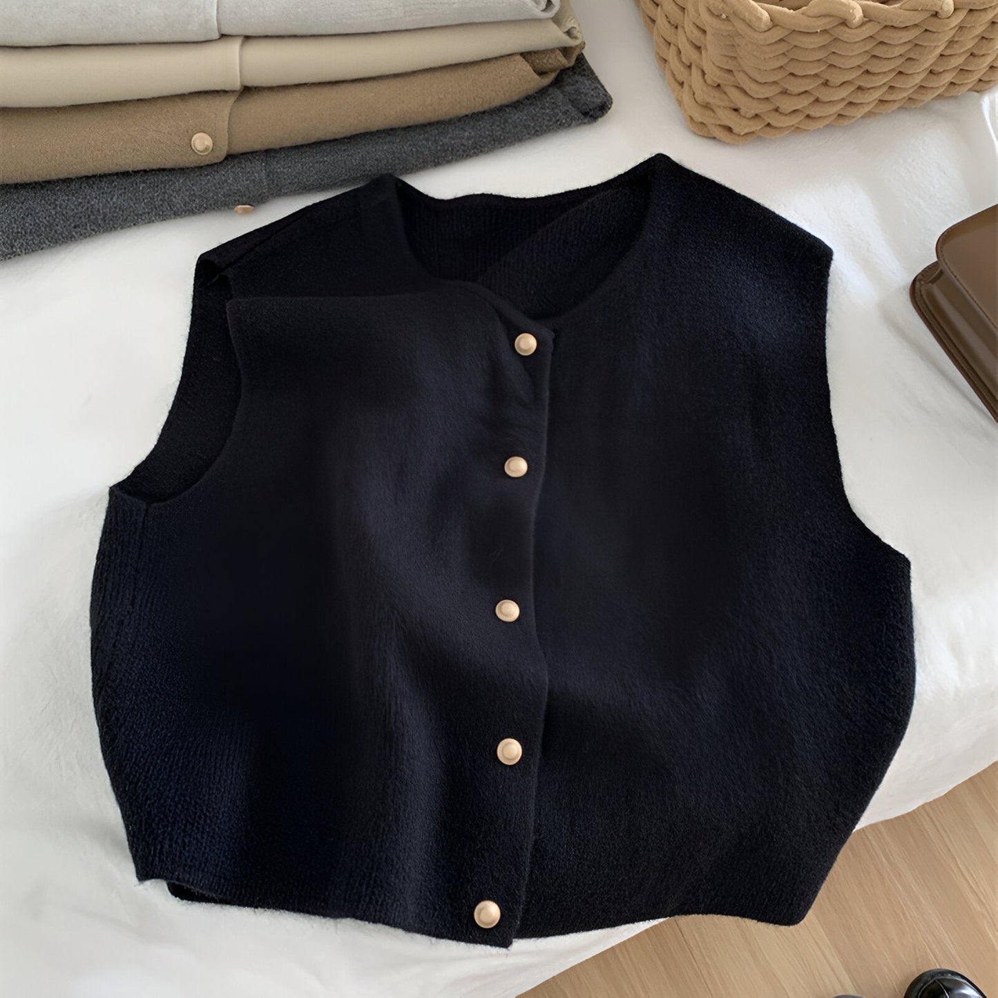 Faran | Elegantes Strick-Top für den Herbst