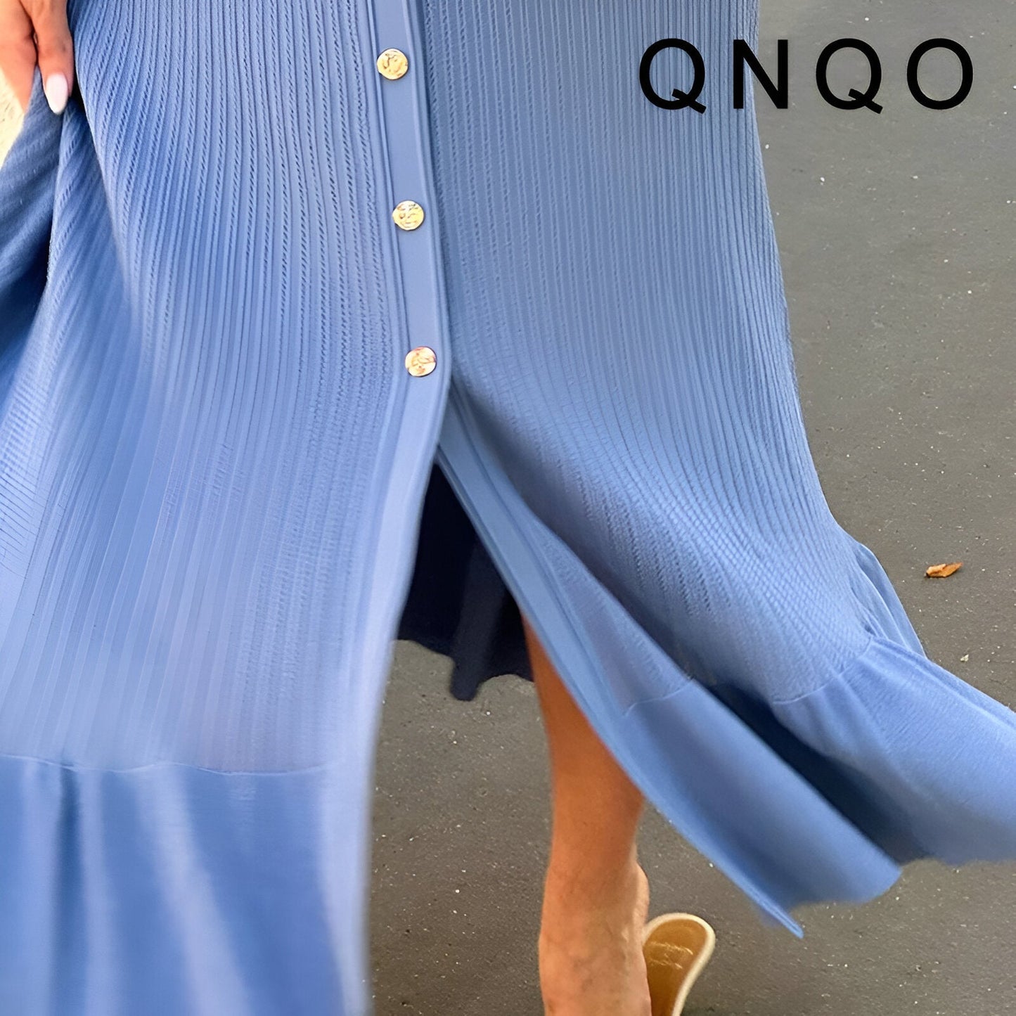 Q-nqo | Mühelos schickes Strickkleid