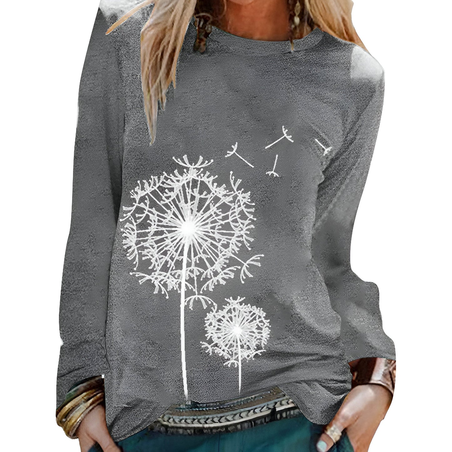 Erna | Stylische Langarm Tunika-Bluse