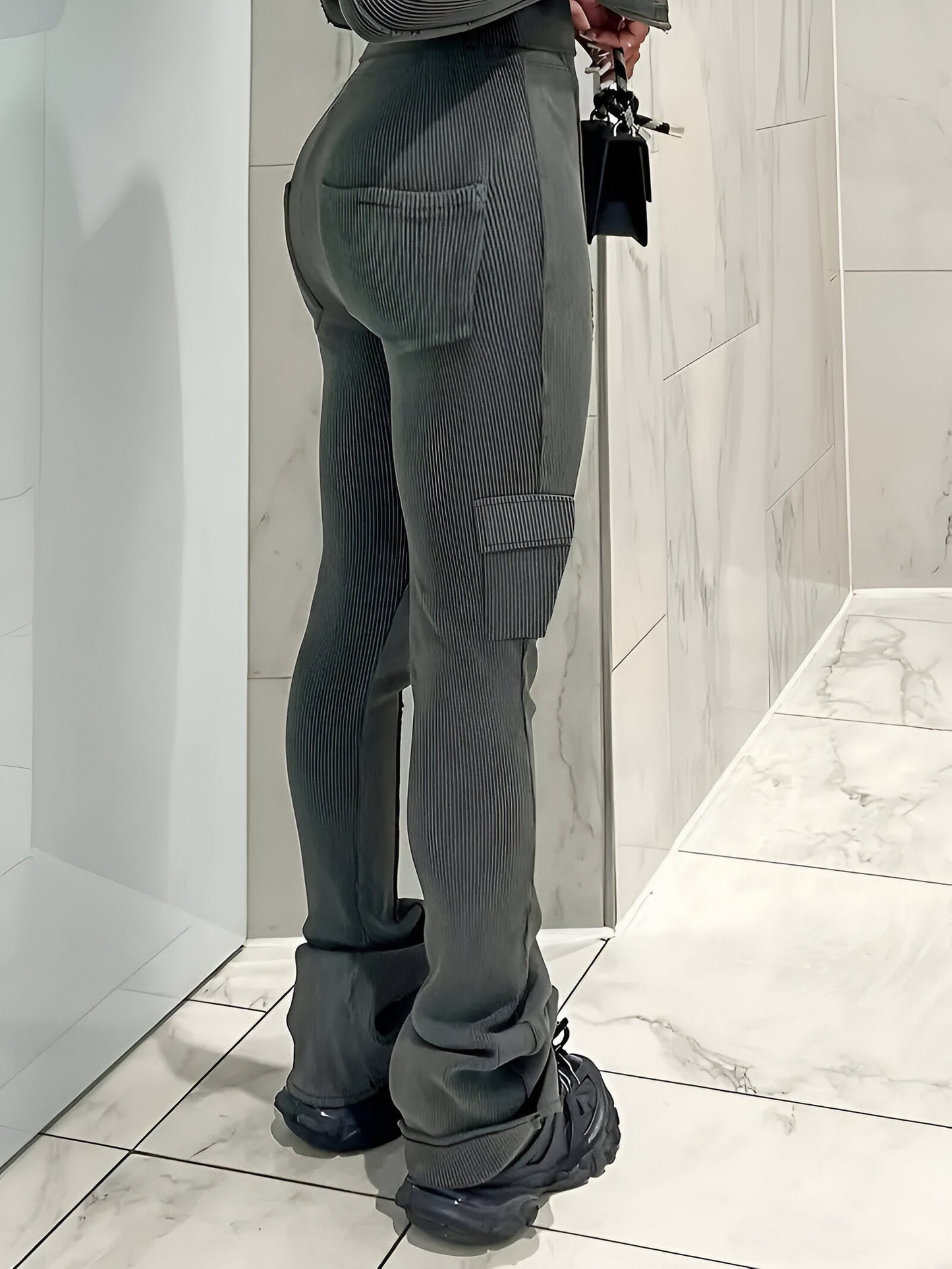 Babette | Bequeme High-Waist Flare-Leggings