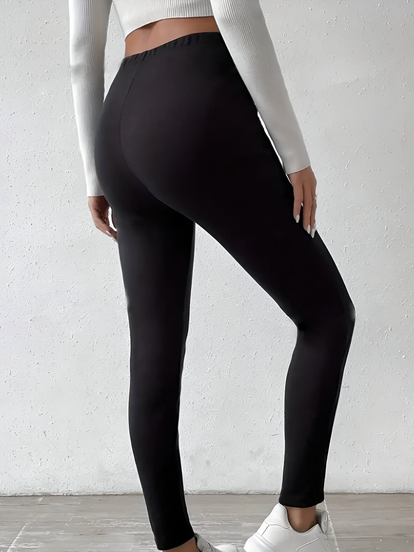 Anja | Fleecegefütterte Slimming Leggings mit Kordelzug