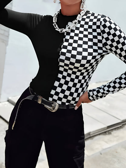 Gaspara | Schickes Color-Block Top
