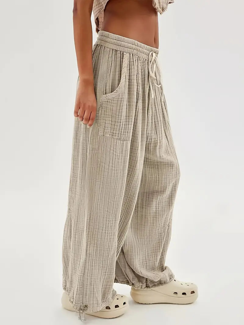 Laila | Mühelose Weitbeinige Hose für alle Jahreszeiten