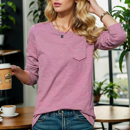 Kasia | Das Kuschelige Langarmshirt für den Herbst