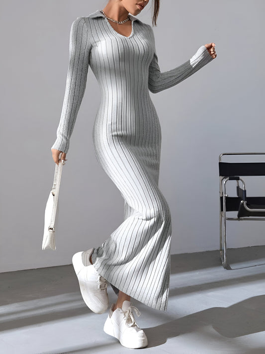 Floris | Mühelos schickes Strickkleid