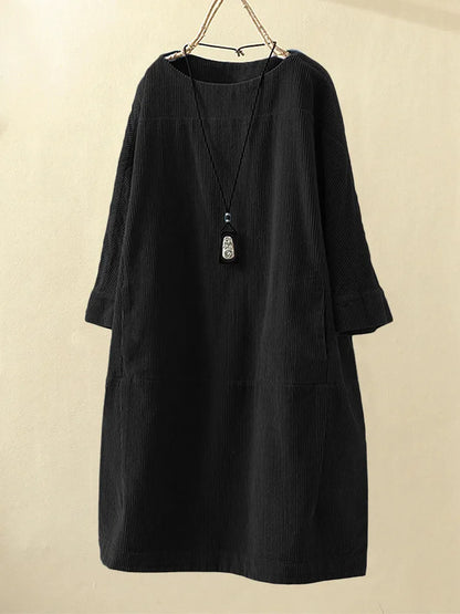 ELESA - Kleid aus Cord