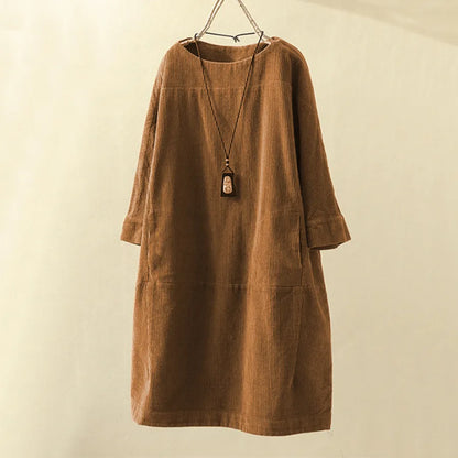 ELESA - Kleid aus Cord
