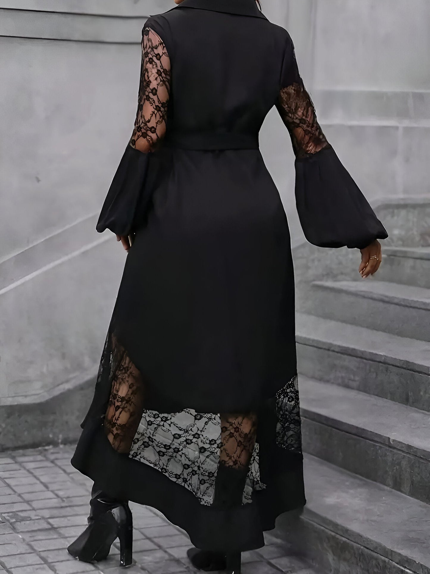 Abella | Elegantes Damenkleid mit V-Ausschnitt
