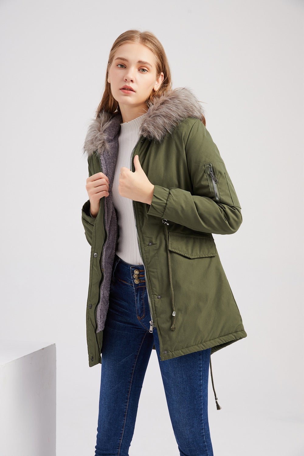 Gardana | Damen-Parka mit Kapuze und modernem Design