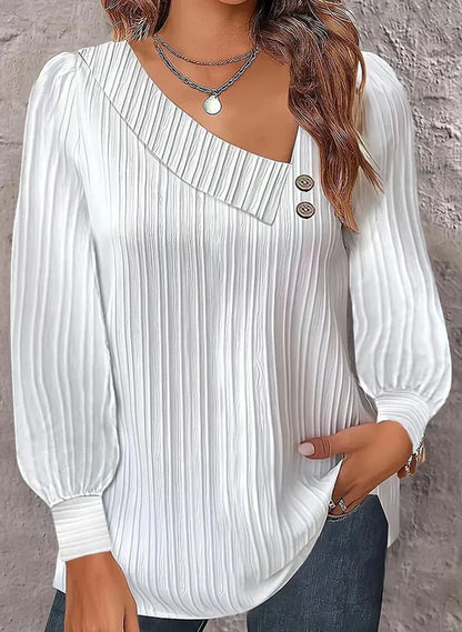 Yvette Joy - Elegantes langärmeliges Damen-Top