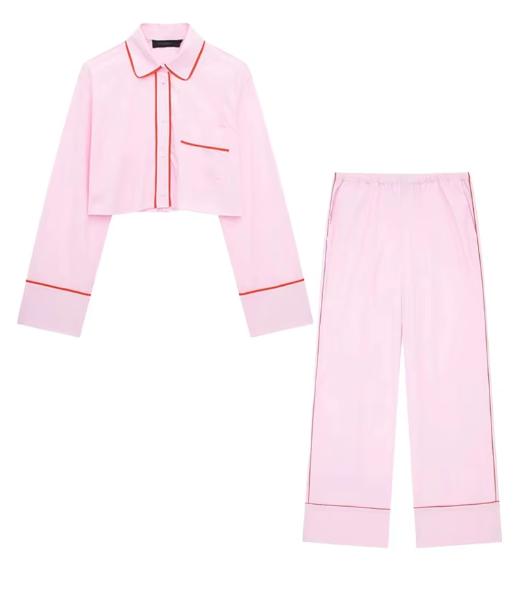 Daphna - Traf Spring Woman Fashion Rosa Anzüge