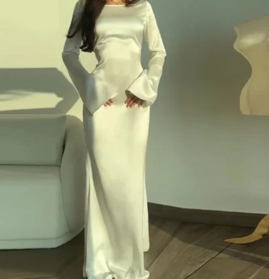 Peppi - Elegantes langärmeliges Kleid
