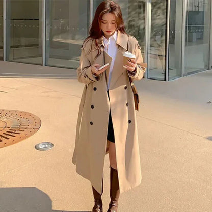 Faelina - Langer Trenchcoat