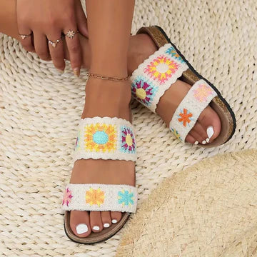 Lana -  Flache Gleitsandalen für Frauen