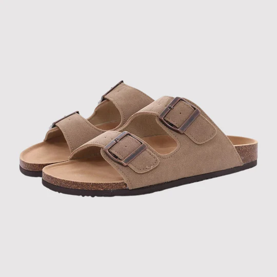 Helga - Klassische Damen-Schnallensandalen