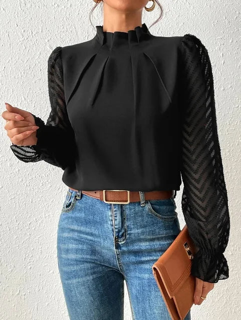 Zita - Elegantes Langarmshirt