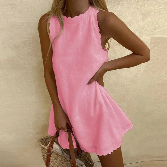 Balbina - Bequemes Minikleid In A-Linie