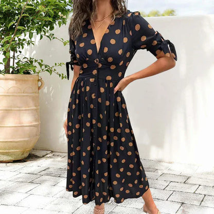 Susanne - Gepunktetes Kleid