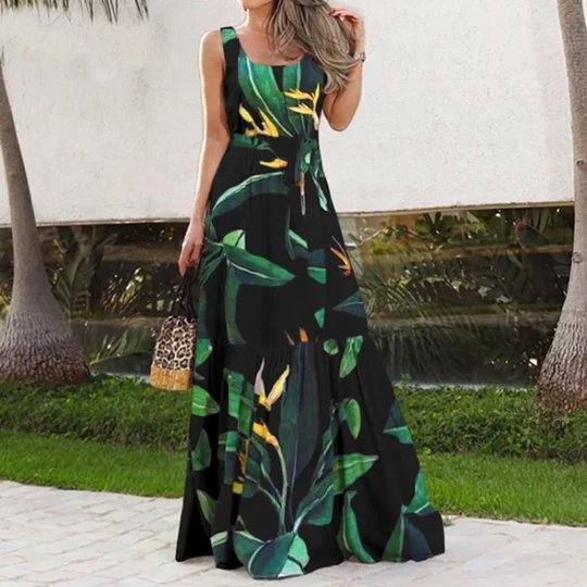 Elizabeth - Bedrucktes Sommerkleid Für Frauen