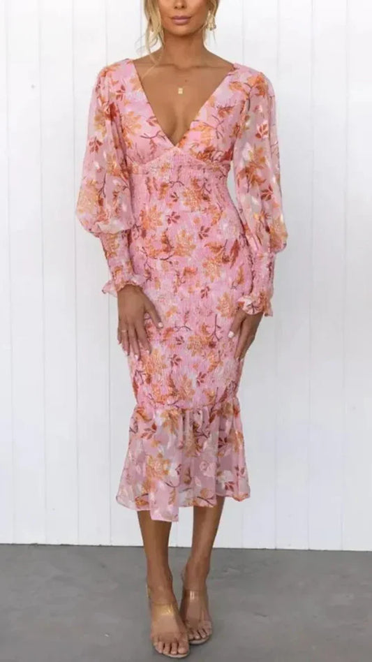 Zamira - Kleid Mit Blumenmuster