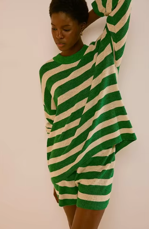 Wylica - Damen 2 Stück Casual Y 2K Kintted Set