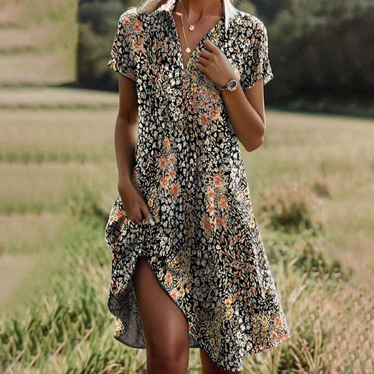 Doris - Sommerkleid Mit Blumenmuster
