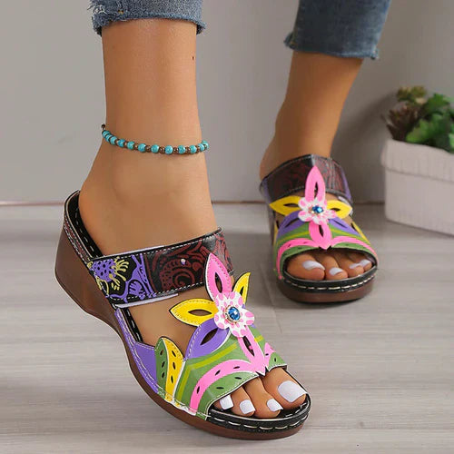 Ludmilla - Bunte Sommersandalen