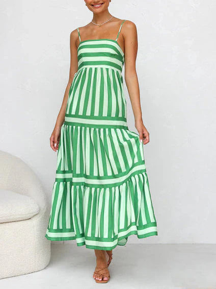 Talea - Gestreiftes Maxikleid