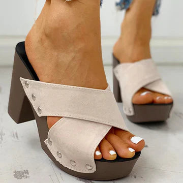 Syra Marie - Sandalen mit klobigem Absatz